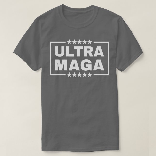 Ultra Maga Funny Anti Joe Biden  Proud Ultra Mega  T-Shirt (Design Front)
