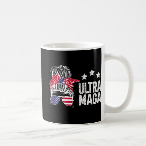 Ultra Maga Messy Bun 5 Coffee Mug