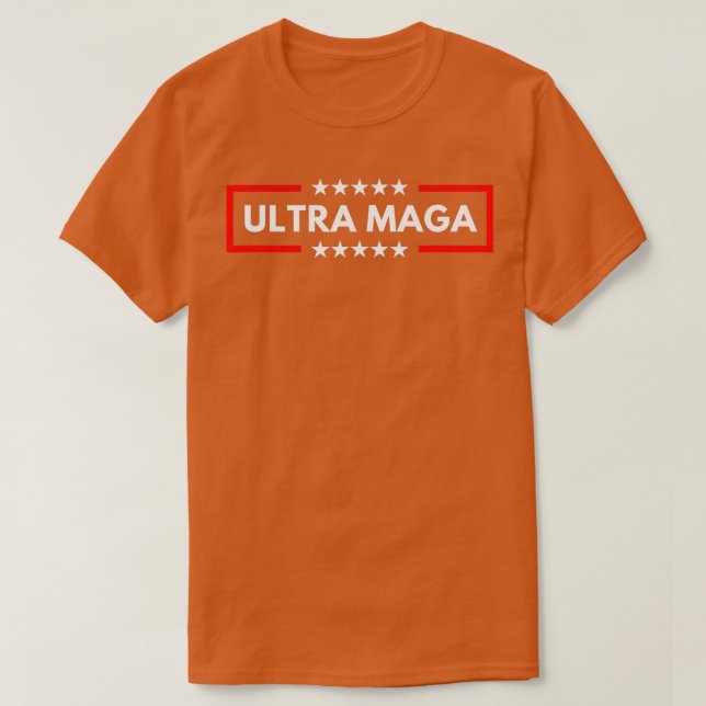 Ultra Maga Pro Trump 2024 Trump Maga King Anti Bid T-Shirt (Design Front)