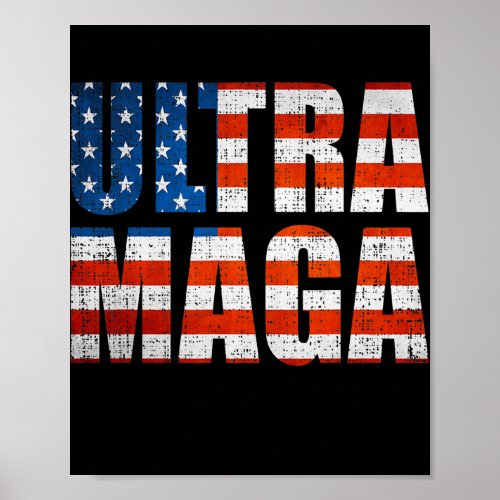 Ultra MAGA Republican that loves America  Poster