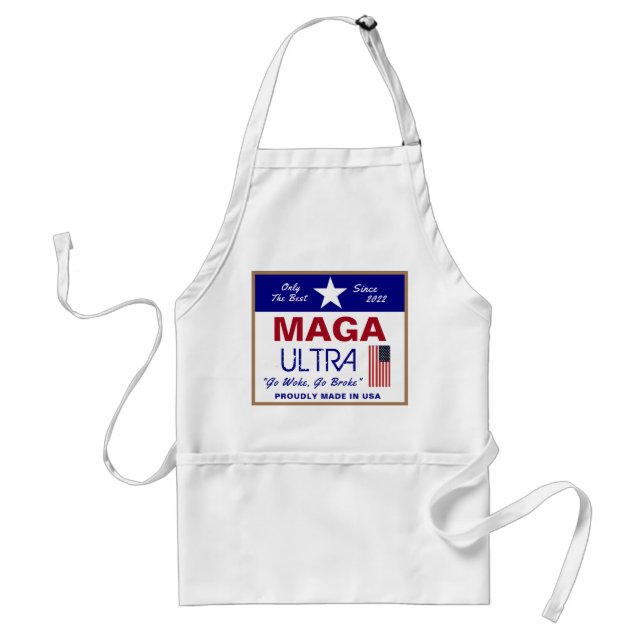 Ultra Maga T-Shirt Adult Apron (Front)