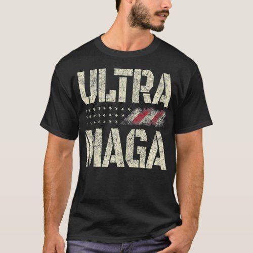 Ultra Maga Tee USA Proud UltraMaga Top American Ul