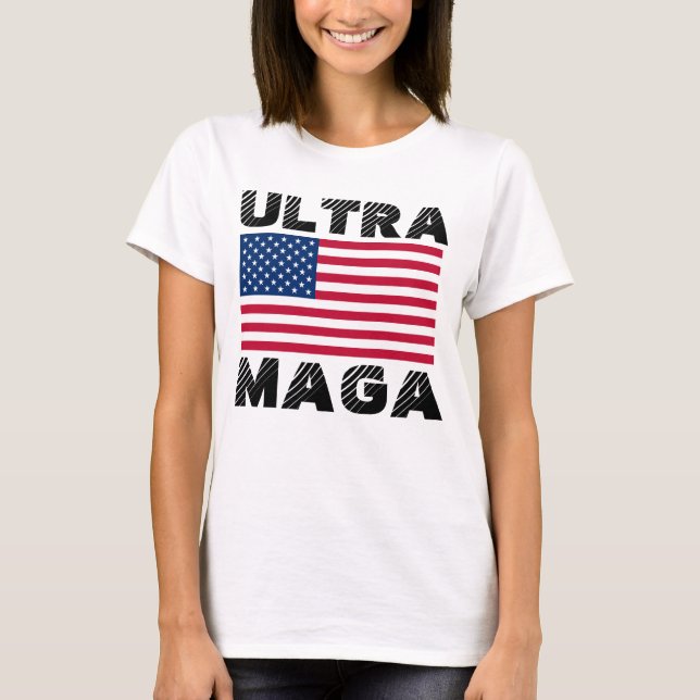 ULTRA MAGA TRUMP 2024 T-SHIRTS (Front)