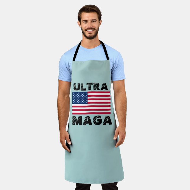 ULTRA MAGA TRUMP KITCHEN APRONS (Worn)