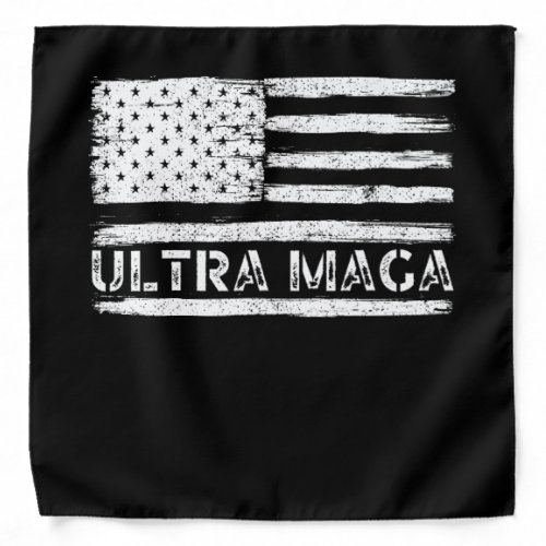 Ultra MAGA Trump Maga Republican gifts American Bandana
