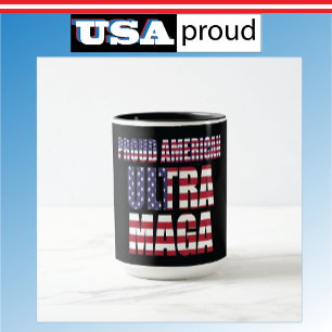 Ultra MAGA Trump Mug 🇺🇸 Patriotic Conservative