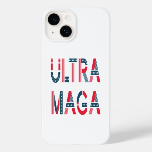 Ultra MAGA Trump Patriotic Republican Conservative Case_Mate iPhone 14 Case