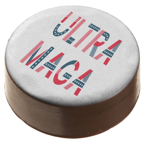 Ultra MAGA Trump Patriotic Republican Conservative Chocolate Covered Oreo