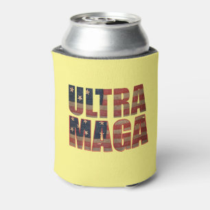 Ultra MAGA Trump Supporter 💡 Great Again USA Can Cooler