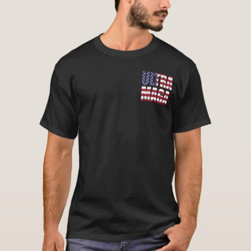 ULTRA MAGA TRUMP SUPPORTER GREAT USA T_Shirt