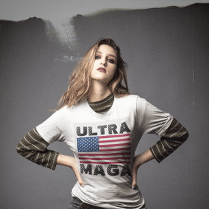 ULTRA MAGA TRUMP T-Shirt -CHRISTMAS T-SHIRT Sweats Sweatshirt