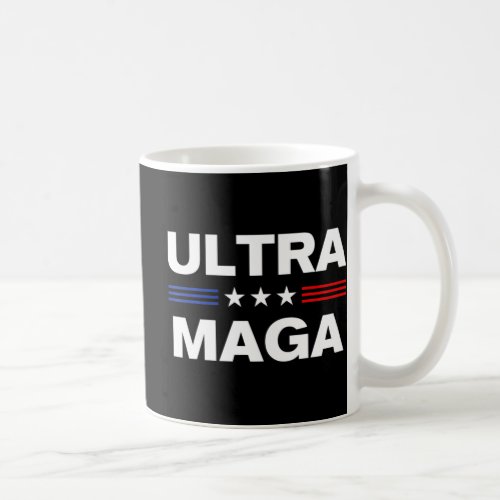 Ultra Maga United State flag 3 Coffee Mug