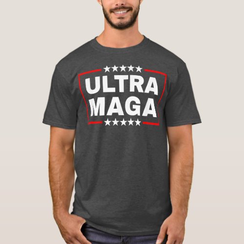 Ultra Maga United State Flag  T_Shirt