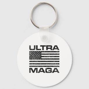 Ultra Mega Usa American Flag Ultramega Women Kids  Keychain