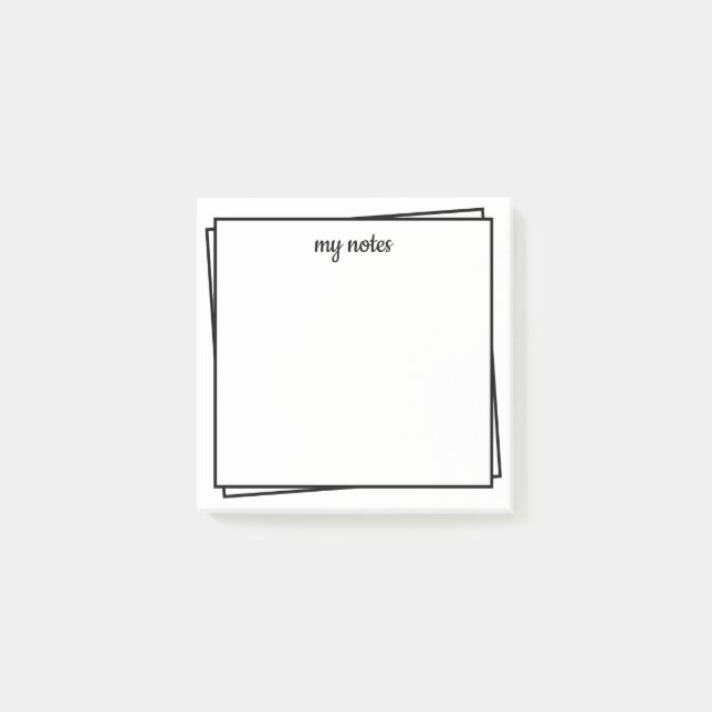 Ultra Minimalist Notes (Front)