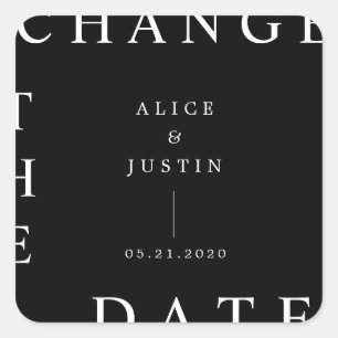 ultra modern change the date sticker
