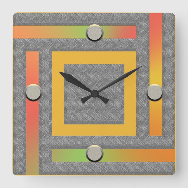 Ultra Modern Contemporary Wall Clock (Front)