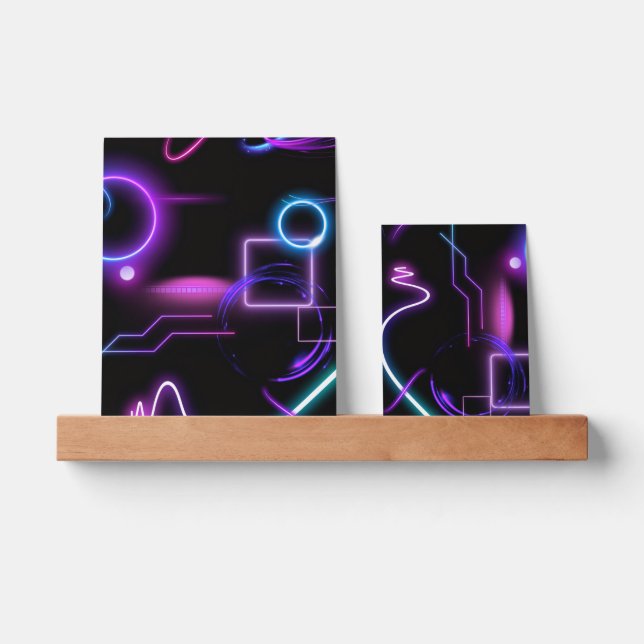 Ultra-Modern Shelf – Dual Art Display (Front)