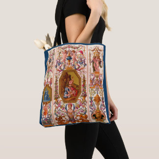 ultra opulent 17th century Baroque print Tote Bag
