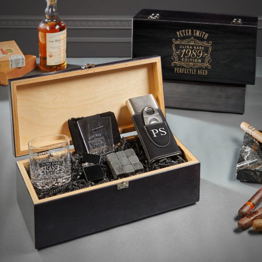 Ultra Rare Edition Gift Set with Whiskey Glass (Front)
