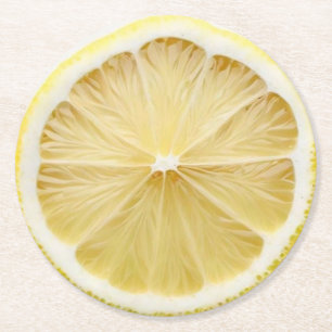 Ultra Realism Lemon Slice Beverage Coaster