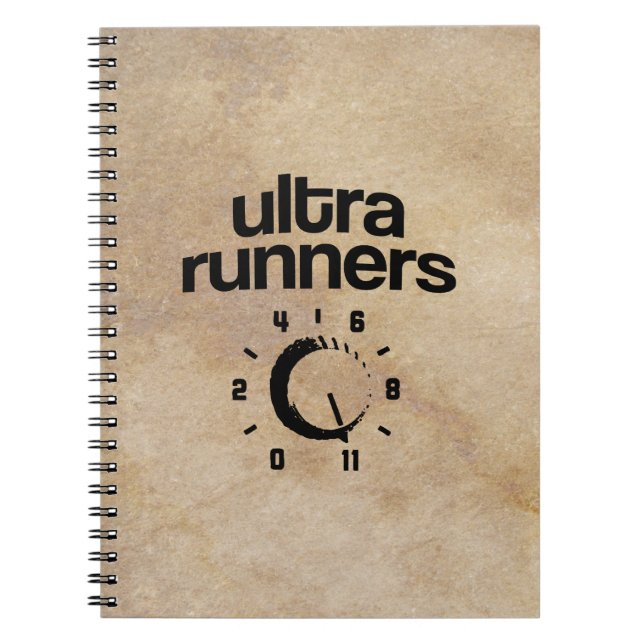 Ultra Runners 11 Notebook (Front)