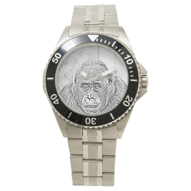 ultra sketch gorilla watch (Front)