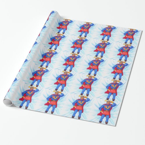 Ultra_Sonic Man Wrapping Paper