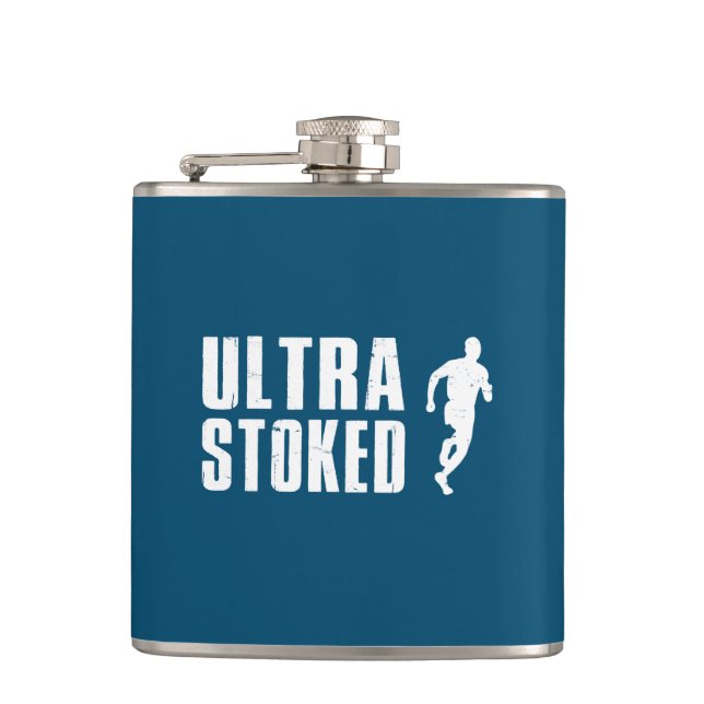 Ultra Stoked Flask (Front)