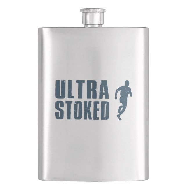 Ultra Stoked Flask (Front)