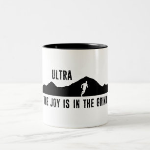 Ultra, The Joy Is In The Grind Two-Tone Coffee Mug