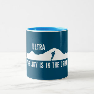 Ultra, The Joy Is In The Grind Two-Tone Coffee Mug
