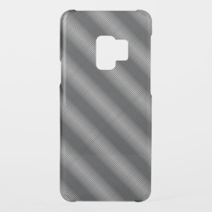 Ultra Thin Black & White Gradation Lines Uncommon Samsung Galaxy S9 Case