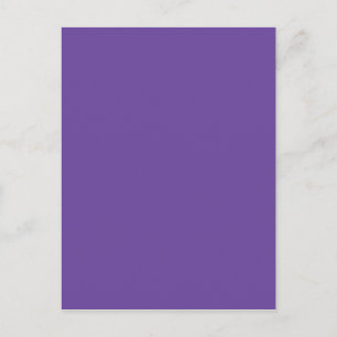 Ultra Violet Background Unique Fashion Color Trend Postcard