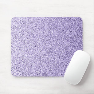 Ultra violet light purple glitter sparkles mouse pad