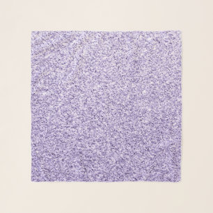 Ultra violet light purple glitter sparkles scarf