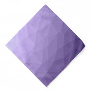 Ultra violet purple geometric mesh pattern bandana