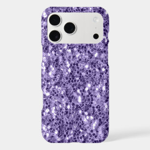 Ultra violet purple glitter sparkles iPhone 17 pro max case