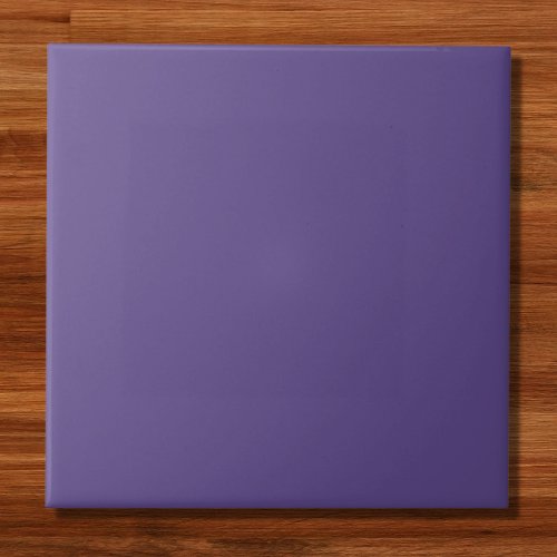 Ultra Violet Purple Solid Color Ceramic Tile