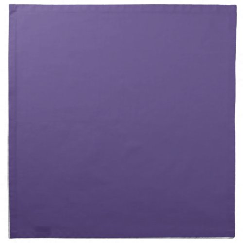 Ultra Violet Purple Solid Color Cloth Napkin
