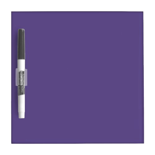 Ultra Violet Purple Solid Color Dry Erase Board