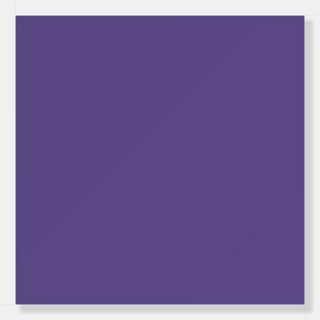 Ultra Violet Purple Solid Color Foam Board (Front)