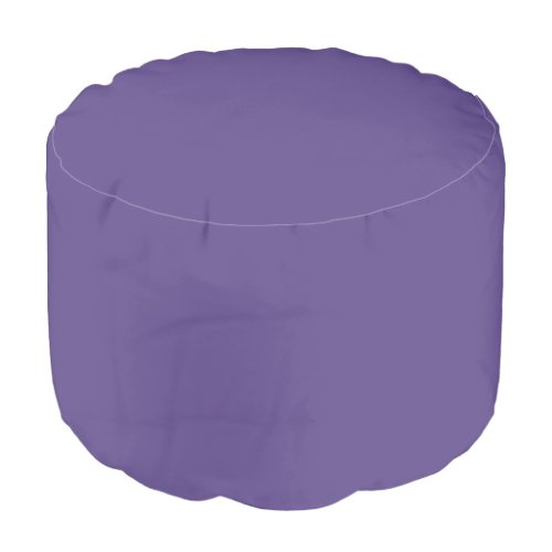 Ultra Violet Purple Solid Color Pouf