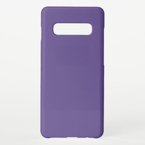 Ultra Violet Purple Solid Color Samsung Galaxy S10 Case