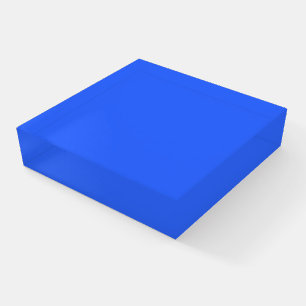 Ultramarine Blue Paperweight