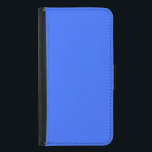 Ultramarine Blue Samsung Galaxy S5 Wallet Case<br><div class="desc">The design features bright,  ultramarine solid blue color. 
Personalize this phone case or purchase as is. It makes a great birthday or holiday gift! 
For special requests or questions,  contact the designer at wafadahdalcreates@gmail.com. 
© Wafa Y. Dahdal - All Rights Reserved.</div>