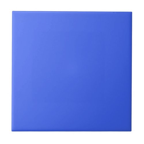 Ultramarine Blue Solid Color Ceramic Tile