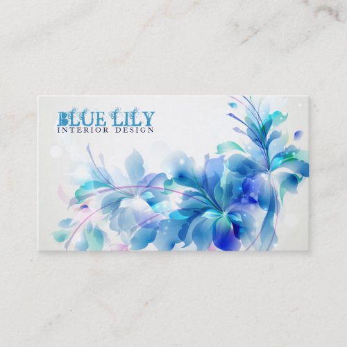 Ultramarine Lily Business Card
