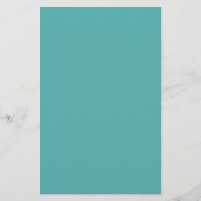 Ultramarine Turquoise Blue Solid Color Background (Front)