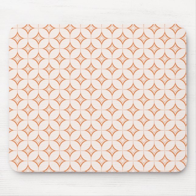 Ultramodern Sophistication Mousepad, Peach Mouse Pad (Front)
